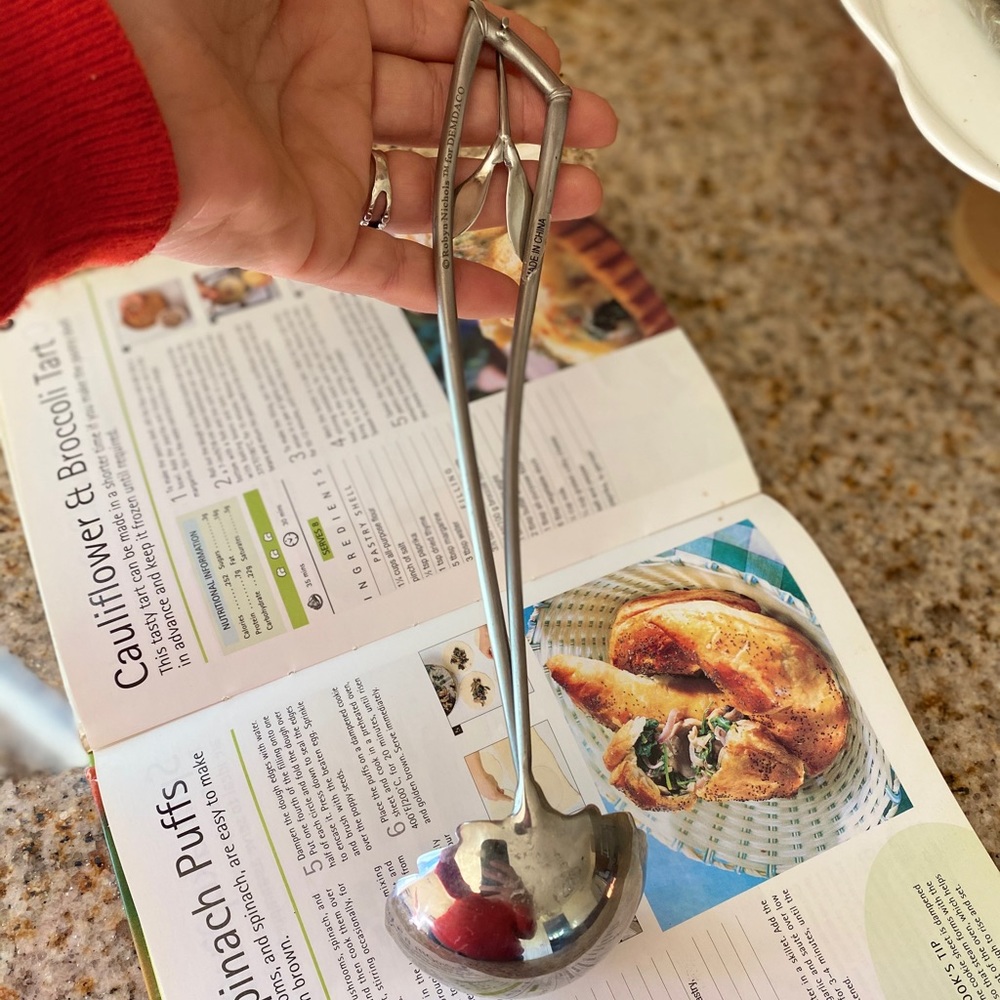 Robyn Nichols Argentium Silver ladle